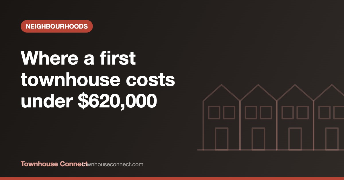Cheapest townhouses in the GTA in 2026 by suburb, from Oshawa to Ajax