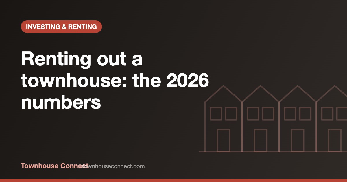 Renting out a townhouse in Ontario with GTA rent and cash-flow figures