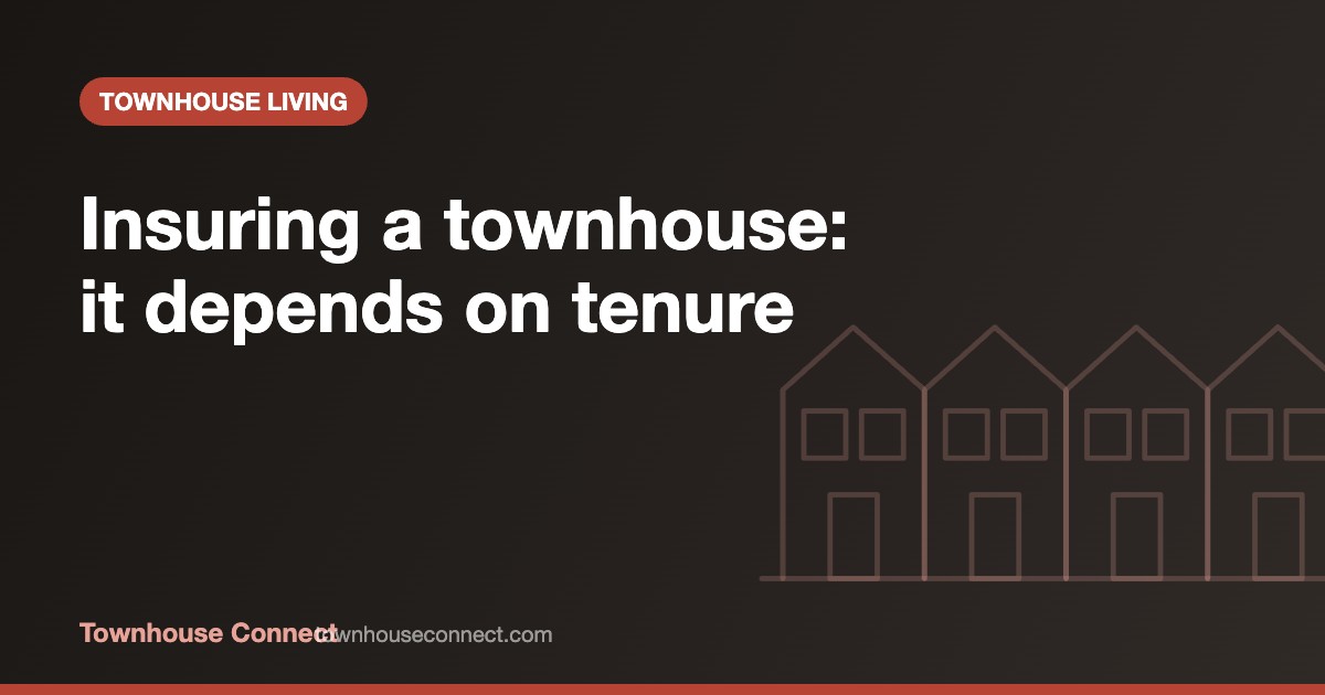 Townhouse insurance in Ontario for freehold, POTL and condo townhouse owners